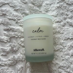 Brand New Allswell Calm Scented Candle